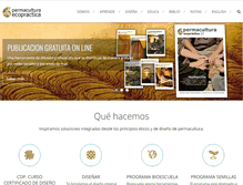 Tablet Screenshot of ecopractica.org.ar